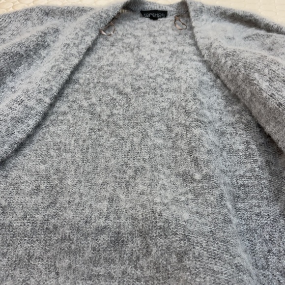 🌱 Angora Blend Long Belted Cardigan - Picture 7 of 12